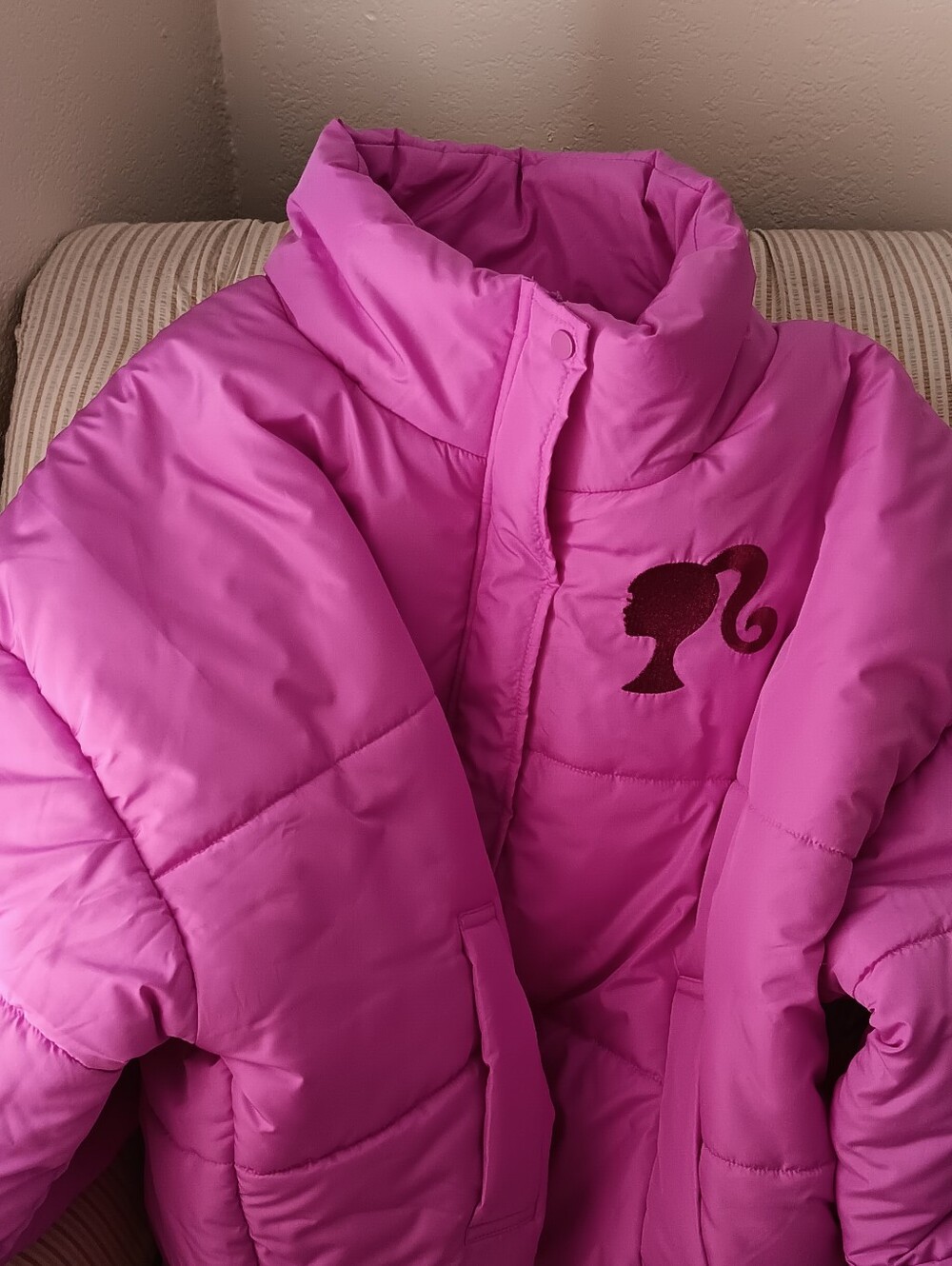 Pink Puffer Jacket - Picture 11 of 13
